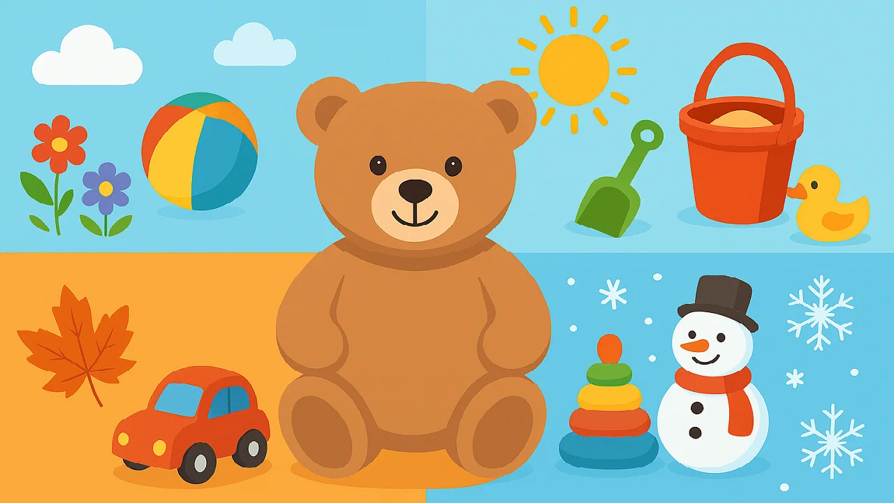 راهنمای خرید اسباب بازی در فصل‌های مختلف