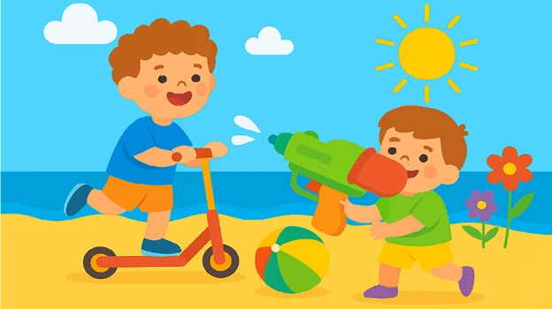 تابستان: فصل هیجان، تحرک و بازیهای آبی