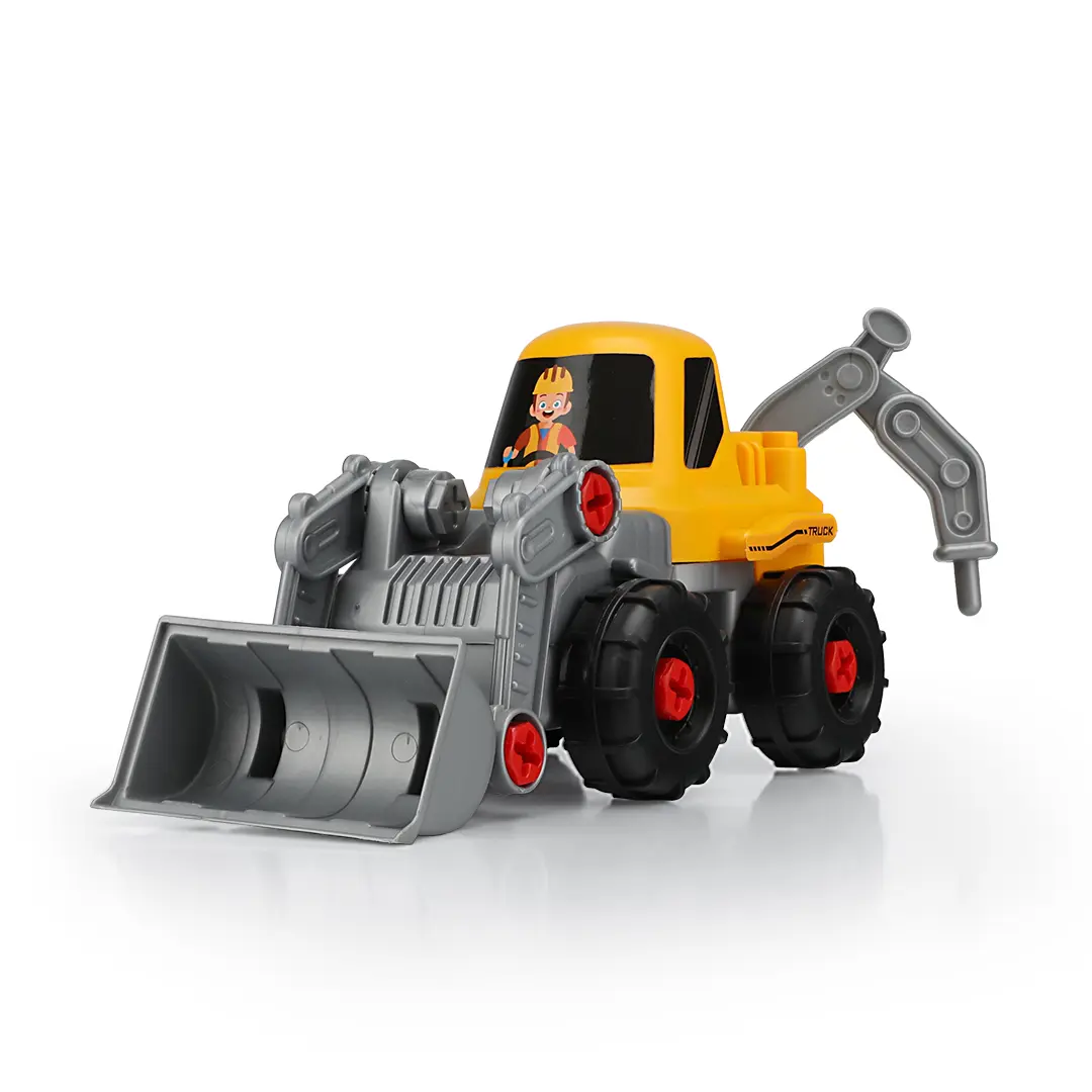 کامیون راهسازی فکری دوتایی (غلتک و لودر)