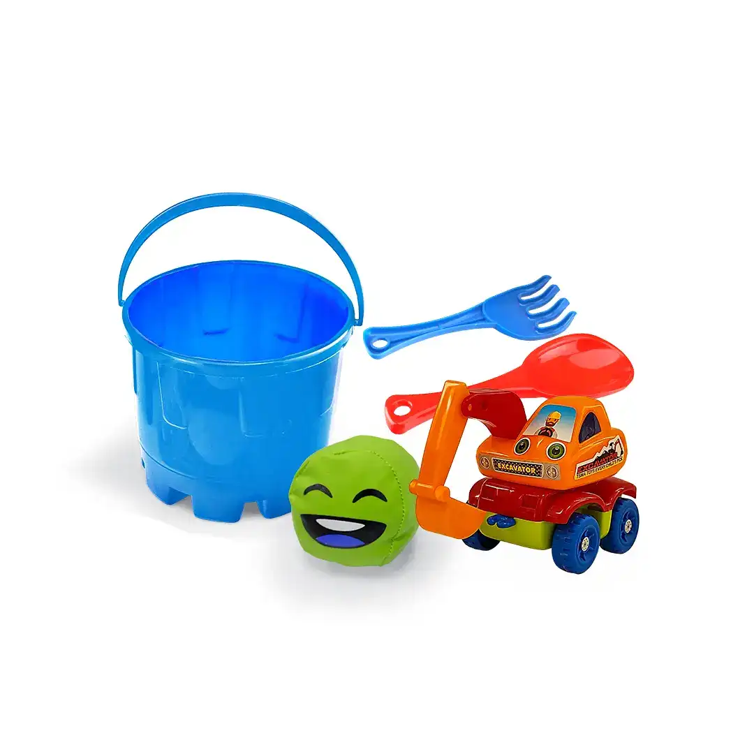 ست سطل ، توپ و ماشین