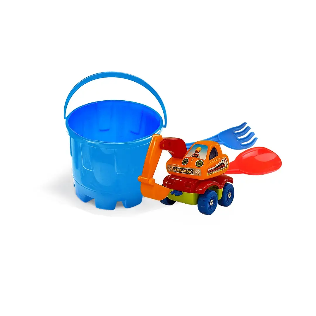 ست سطل ، توپ و ماشین