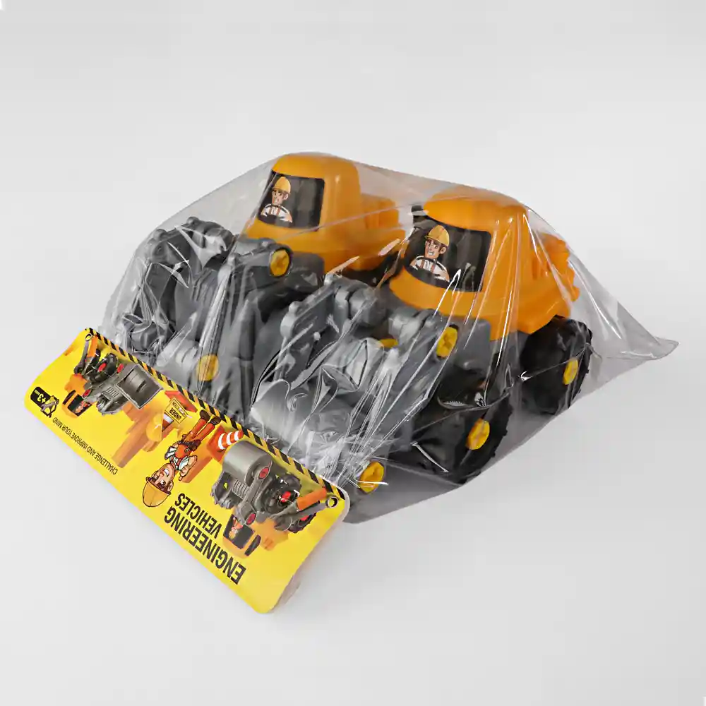 کامیون راهسازی فکری دوتایی (غلتک و لودر)