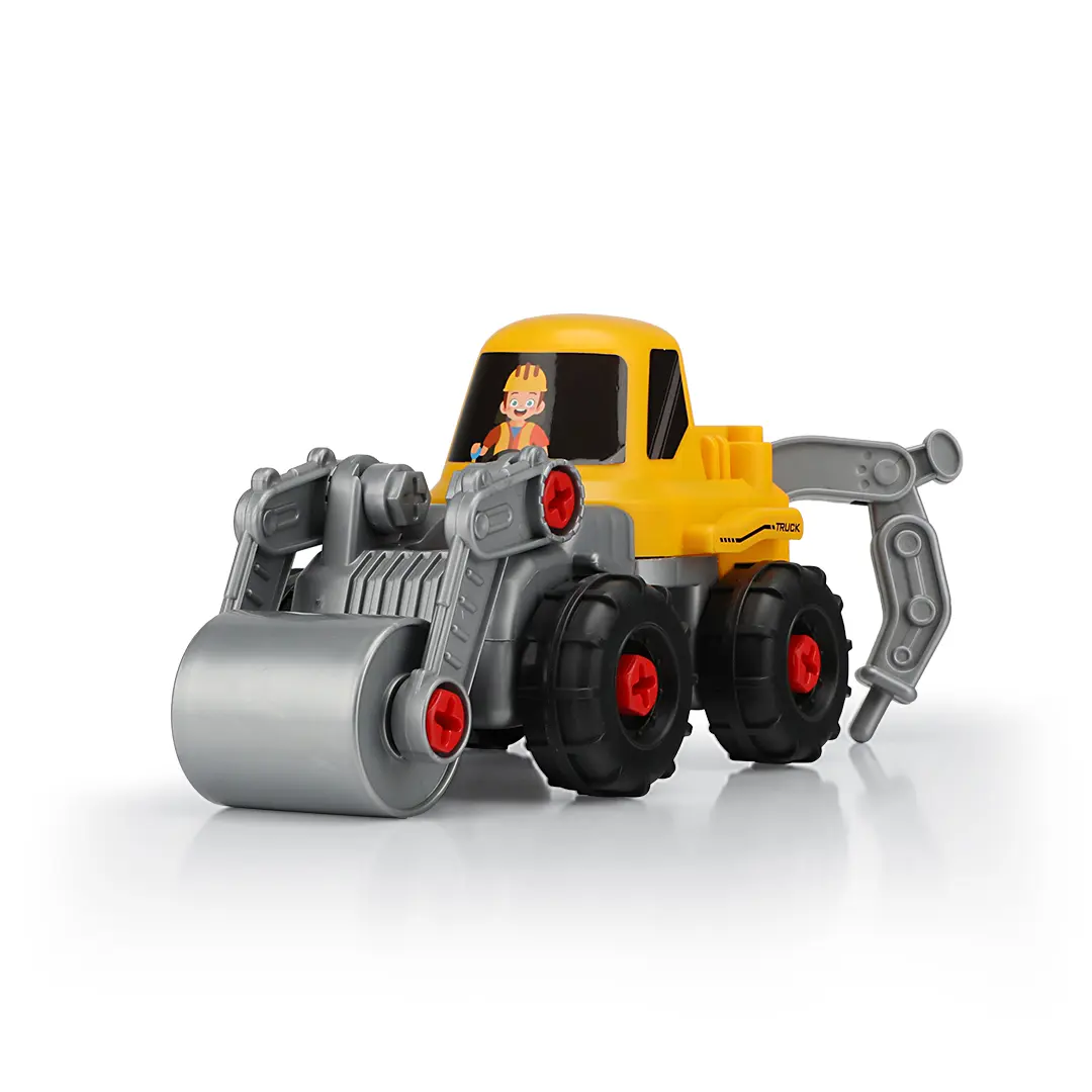 کامیون راهسازی فکری دوتایی (غلتک و لودر)